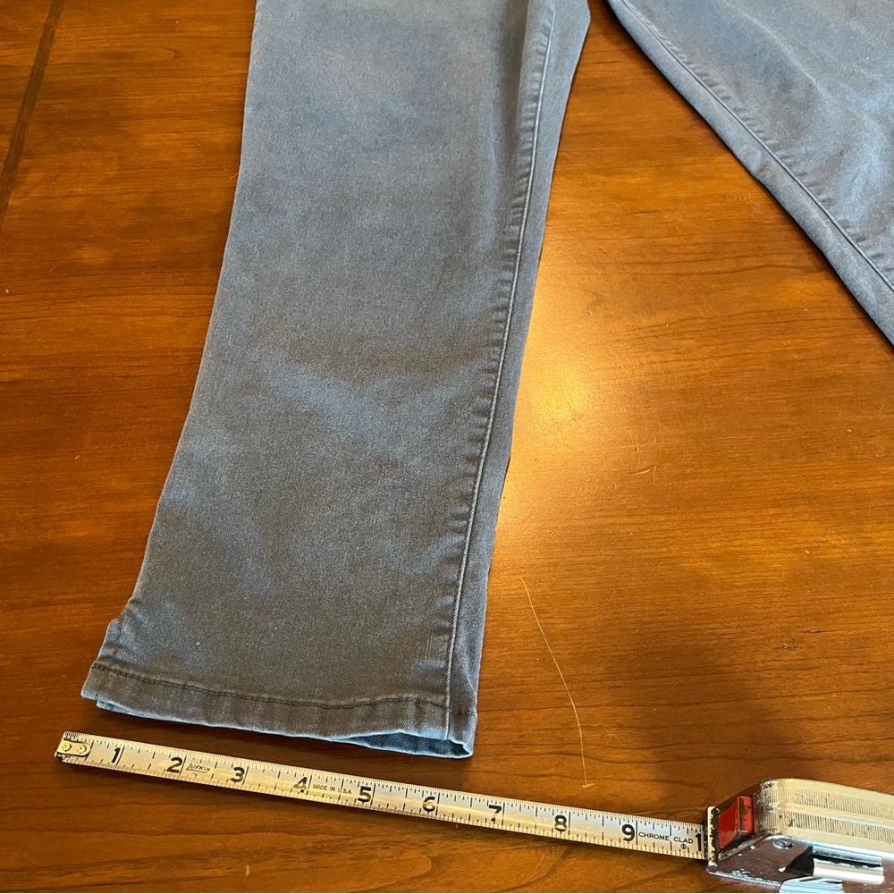 “Ab” Solution Jeans Ankle Skinny Wit & Wisdom gray pant Women’s Size 14 - Picture 13 of 13